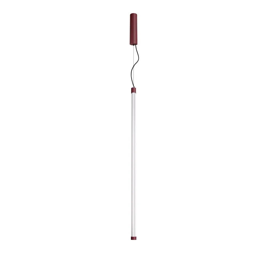 Vínové kovové LED závěsné svítidlo ø 6 cm TRANG – Thoro